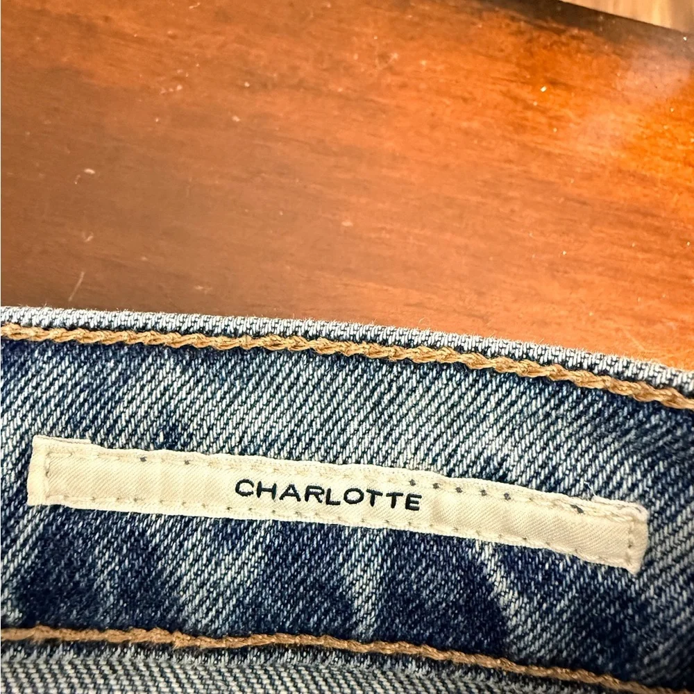 Citizens of humanity Charlotte jeans woman’s 28 distressed c pic prem vintage - Picture 4 of 5